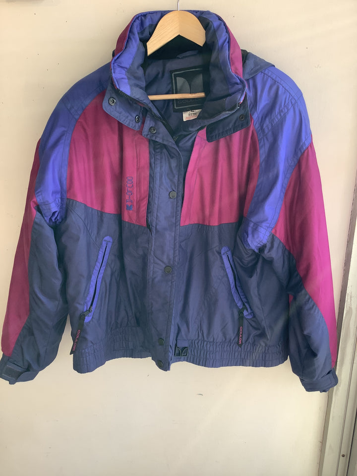 Vintage Colour block Ski Jacket