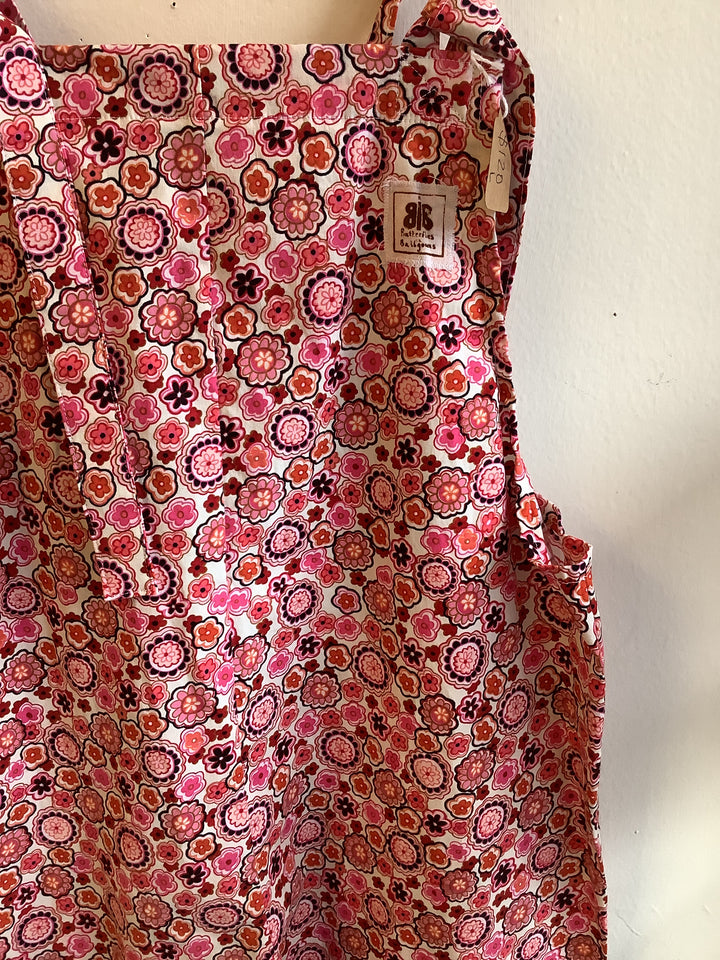 Butterflies in Ballgowns Pink Kaleidoscope Overalls