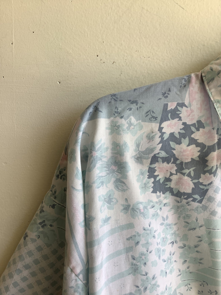 Pastel Patchwork Cottage Blouse