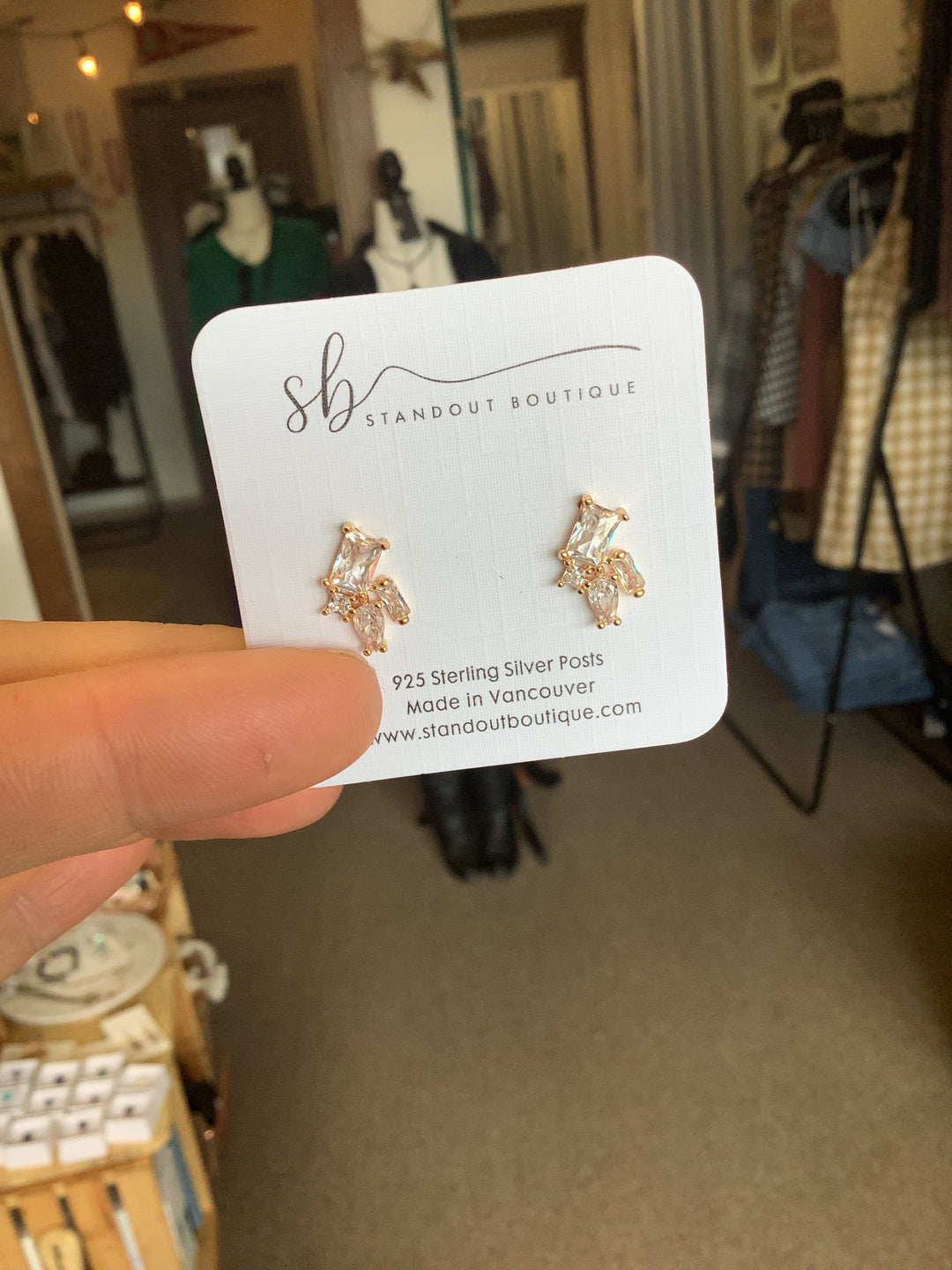 Standout Boutique Celestia Crystal Studs