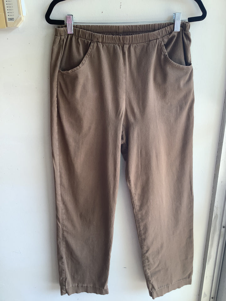 Relaxed Cotton Chino Pants