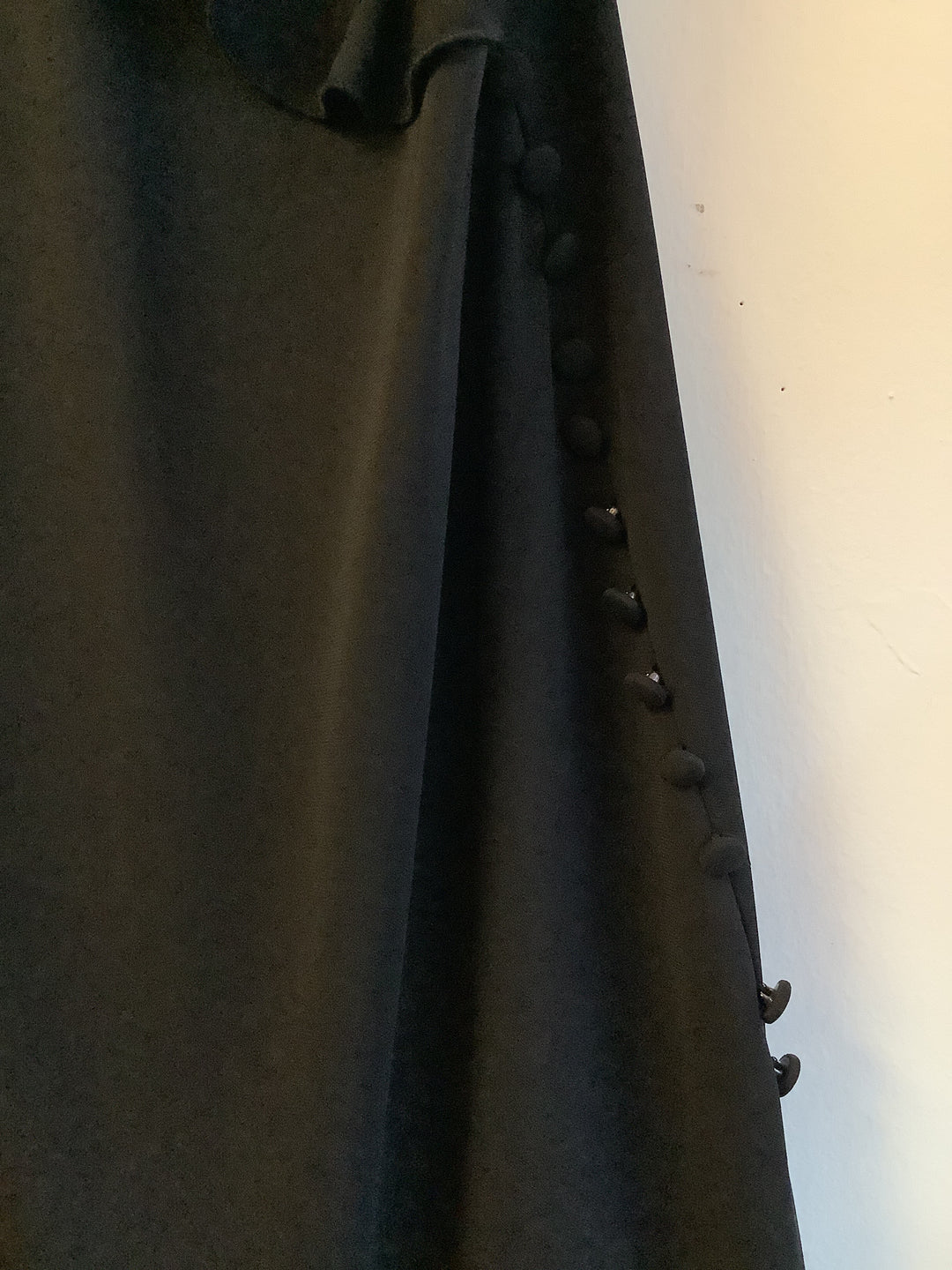 Vintage Midnight Ruffle Dress