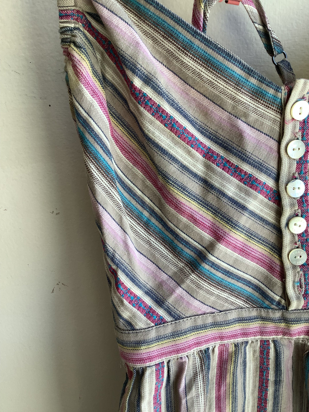 Sunset Stripe Mini Dress