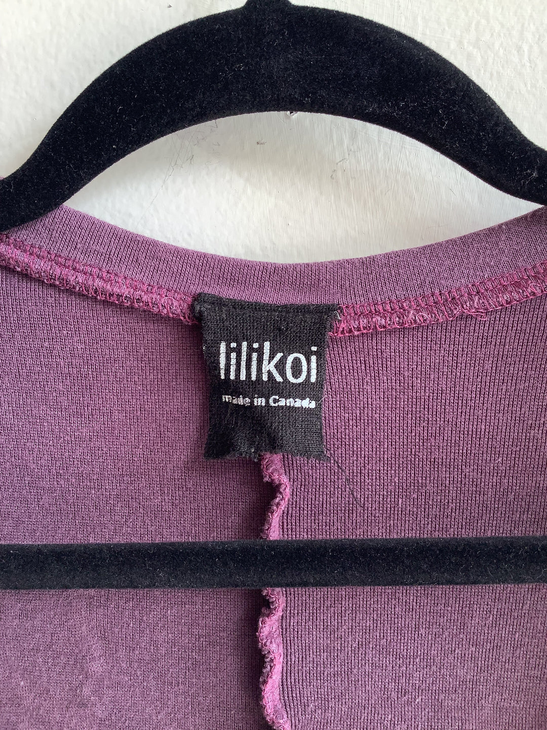 Lilikoi Purple Floral Wrap Tunic