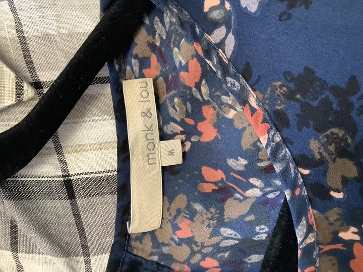 Midnight Meadow Sheer Blouse