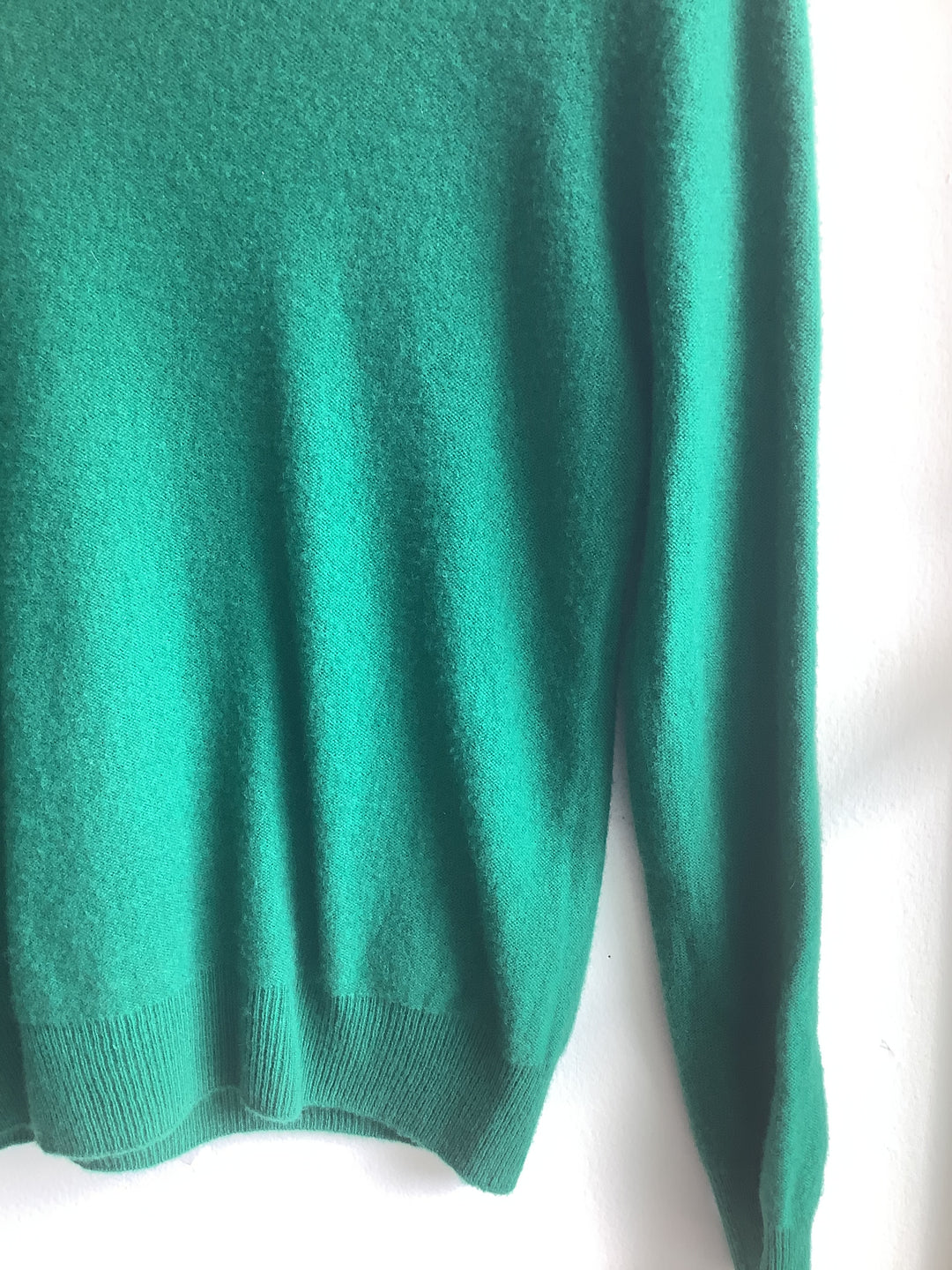 Emerald Green Cashmere Sweater