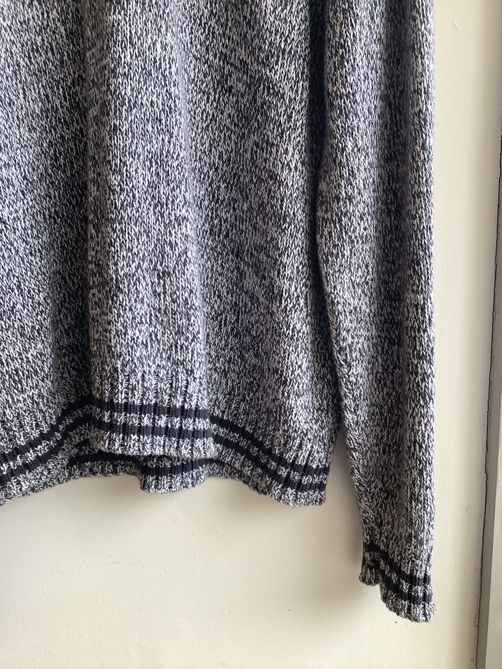 Wind River Marled Knit Quarter Zip Sweater