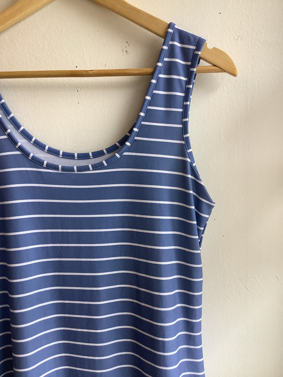Coastal Cool Striped Tank Dress