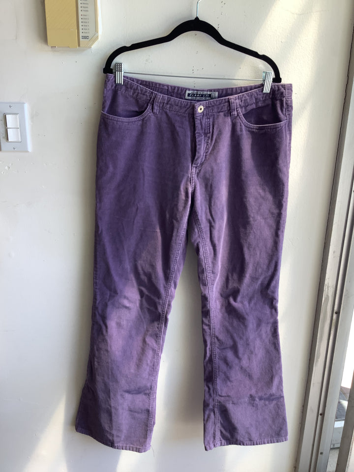 Lavender Haze Corduroy Flares