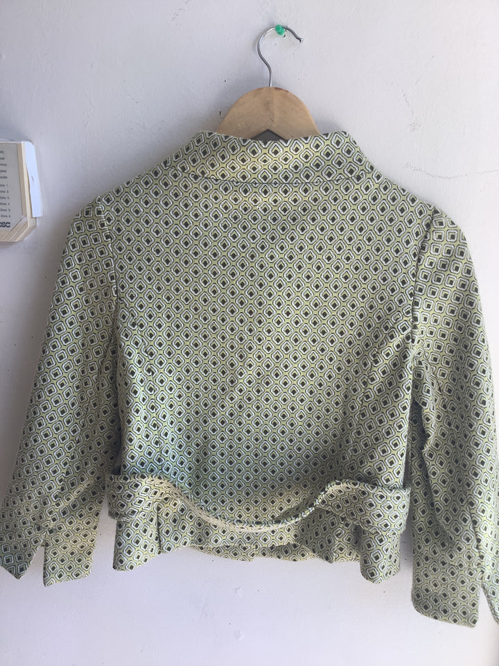 Y2K Le Chateau Cropped Blazer