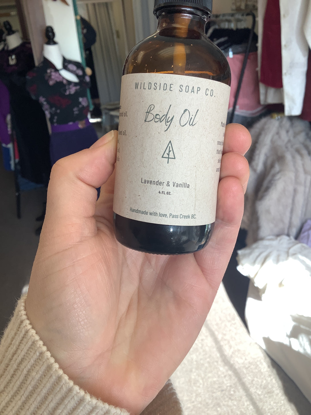 Wildside Lavender+Vanilla Body Oil