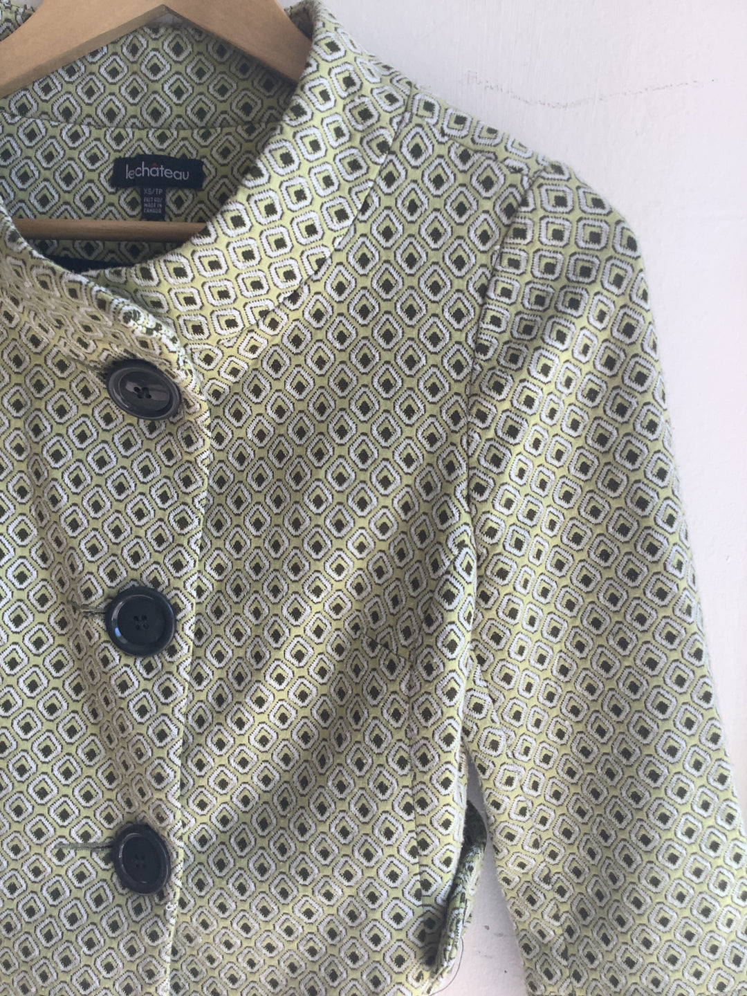 Y2K Le Chateau Cropped Blazer