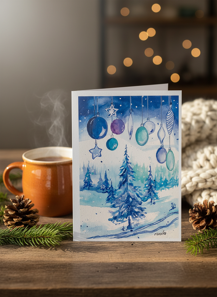 Winter Ornaments - Art by Ruala (Fruitvale, BC)
