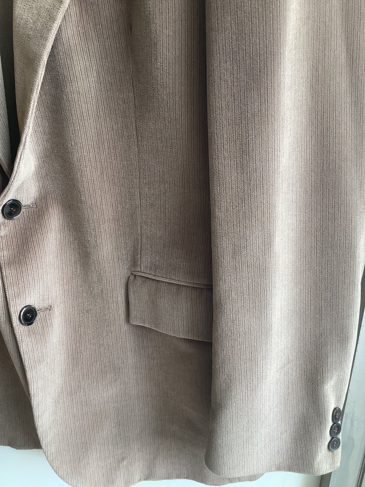 Vintage Hyde Park Taupe Textured Blazer