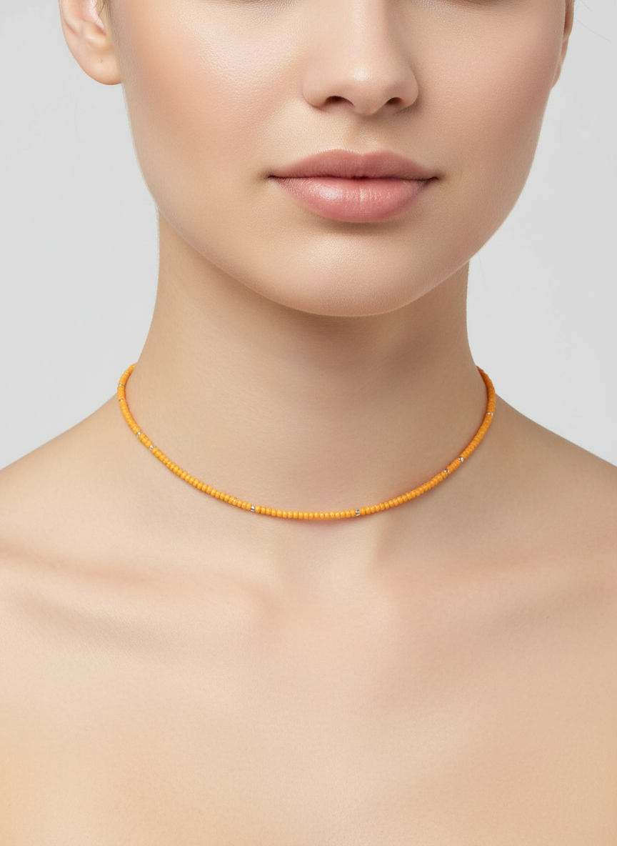 Wild Honey Beaded Choker