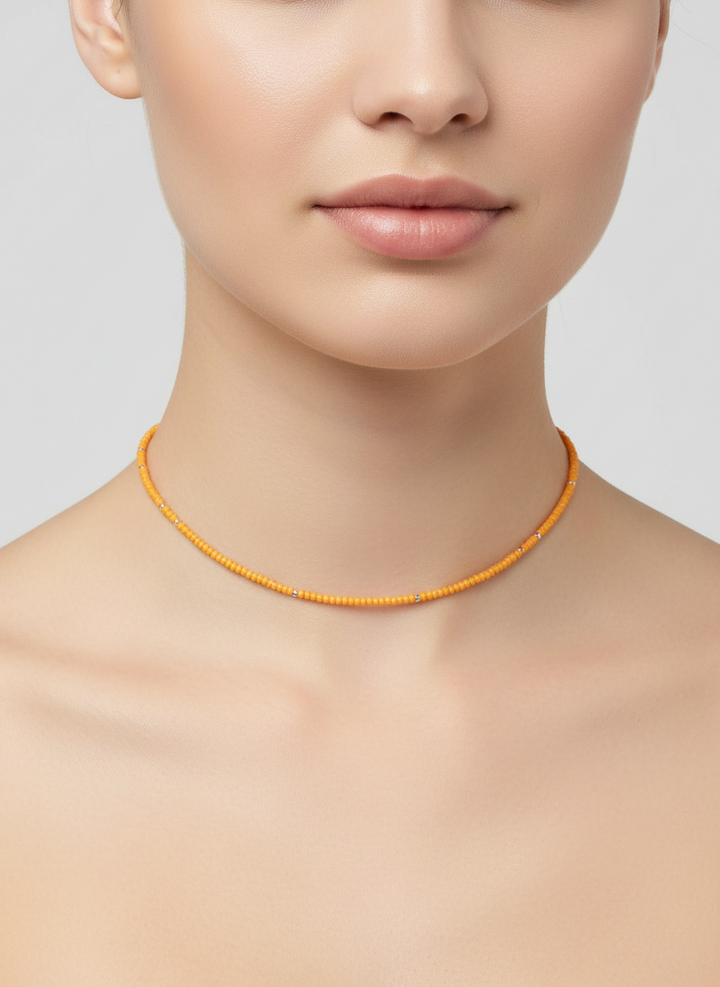 Wild Honey Beaded Choker