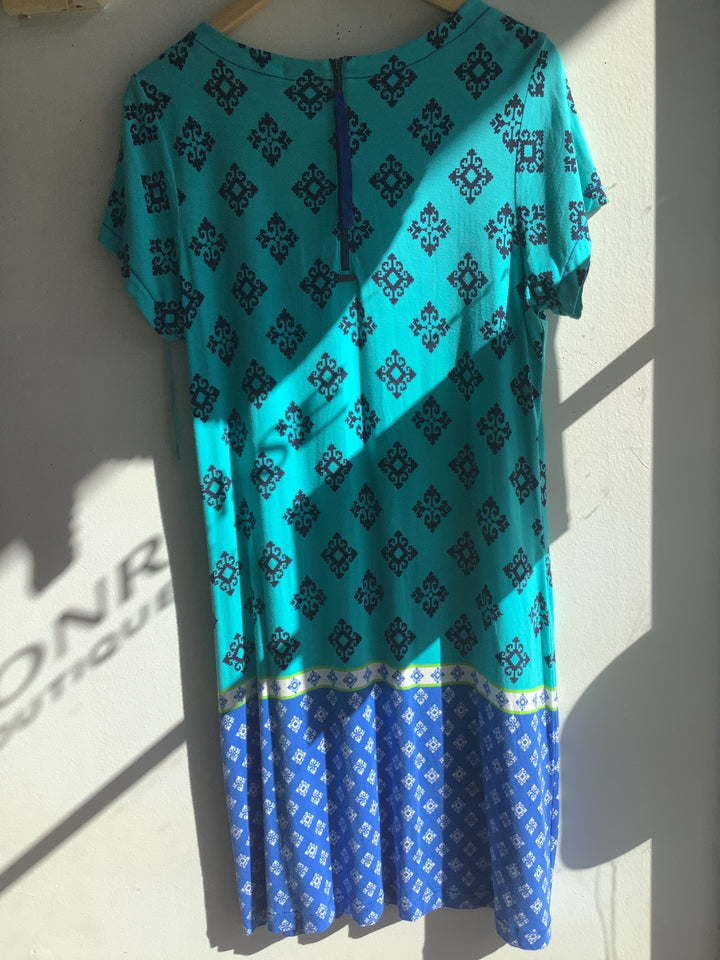 Hatley Turquoise Patterned Summer Dress