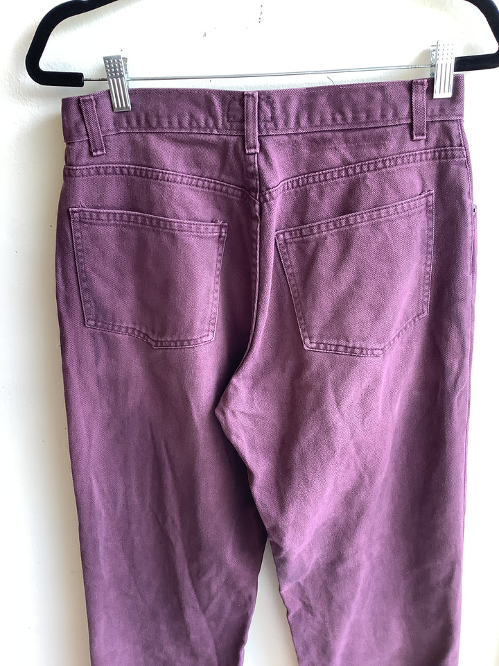 Vintage Plum High Rise Jeans