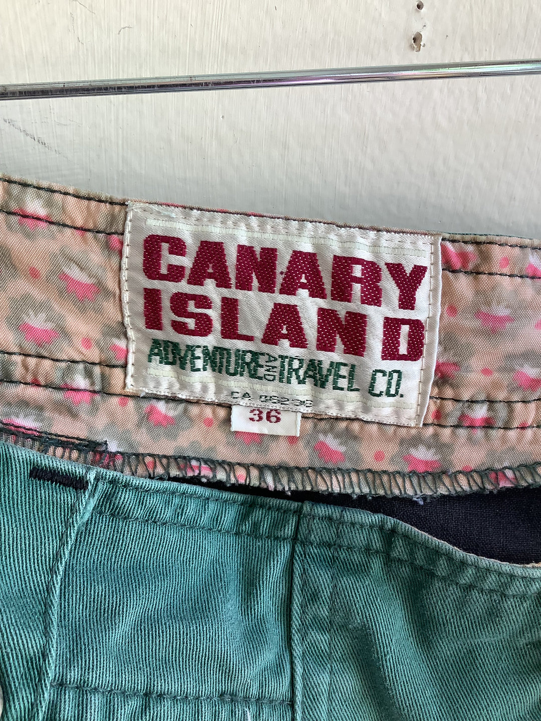 Vintage Canary Island Adventure Balloon Pants