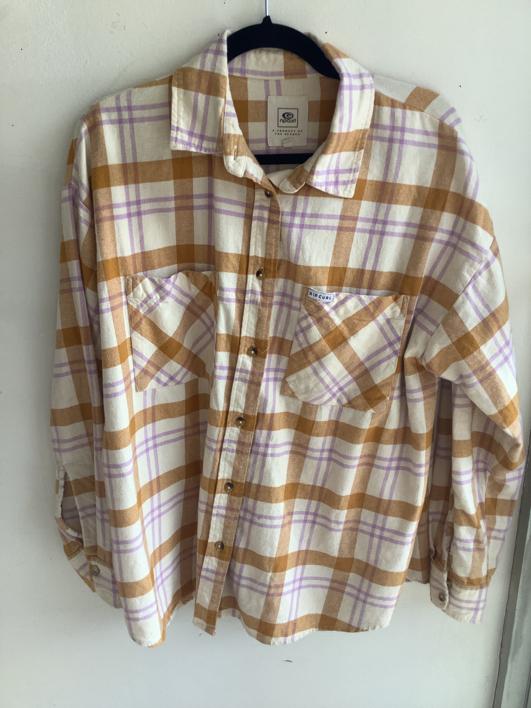 Rip curl Oversized Plaid Shirt