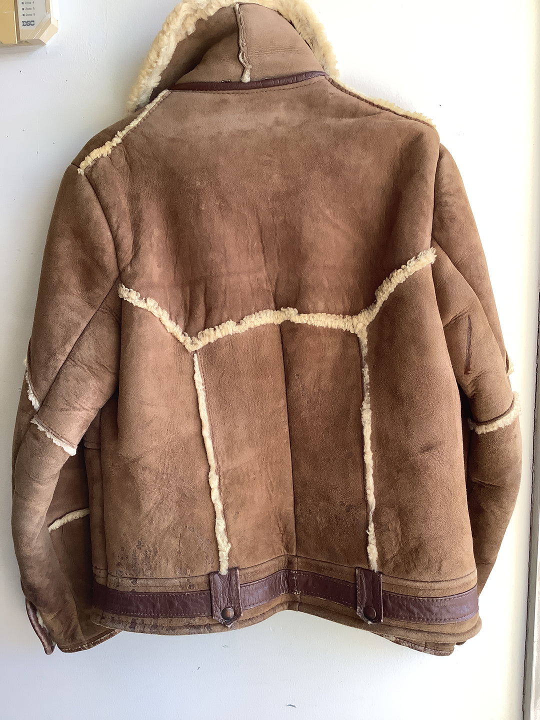 Vintage Shearling Aviator Jacket