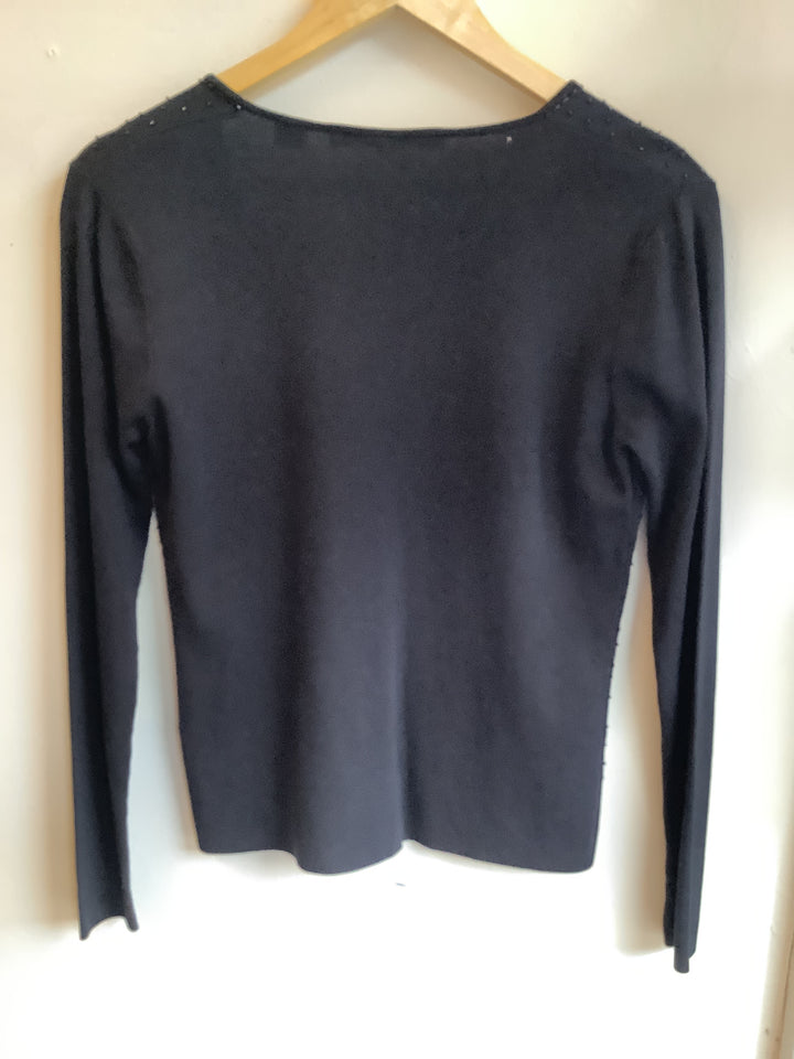 Vintage Beaded Evening L/S Top