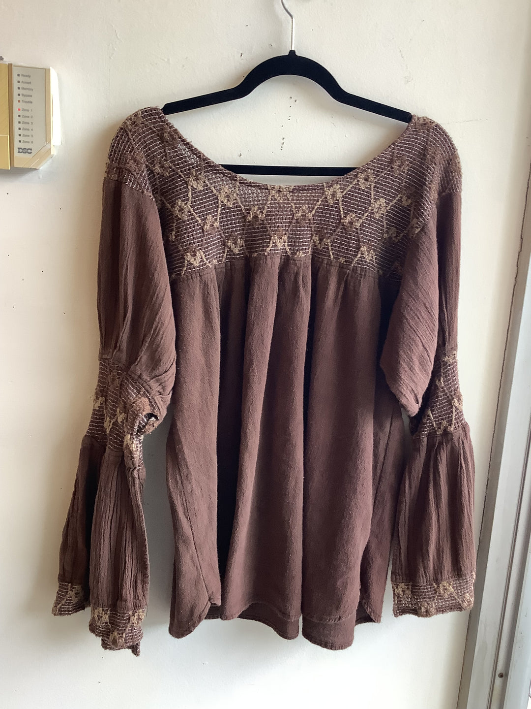 Mocha Boho Blouse