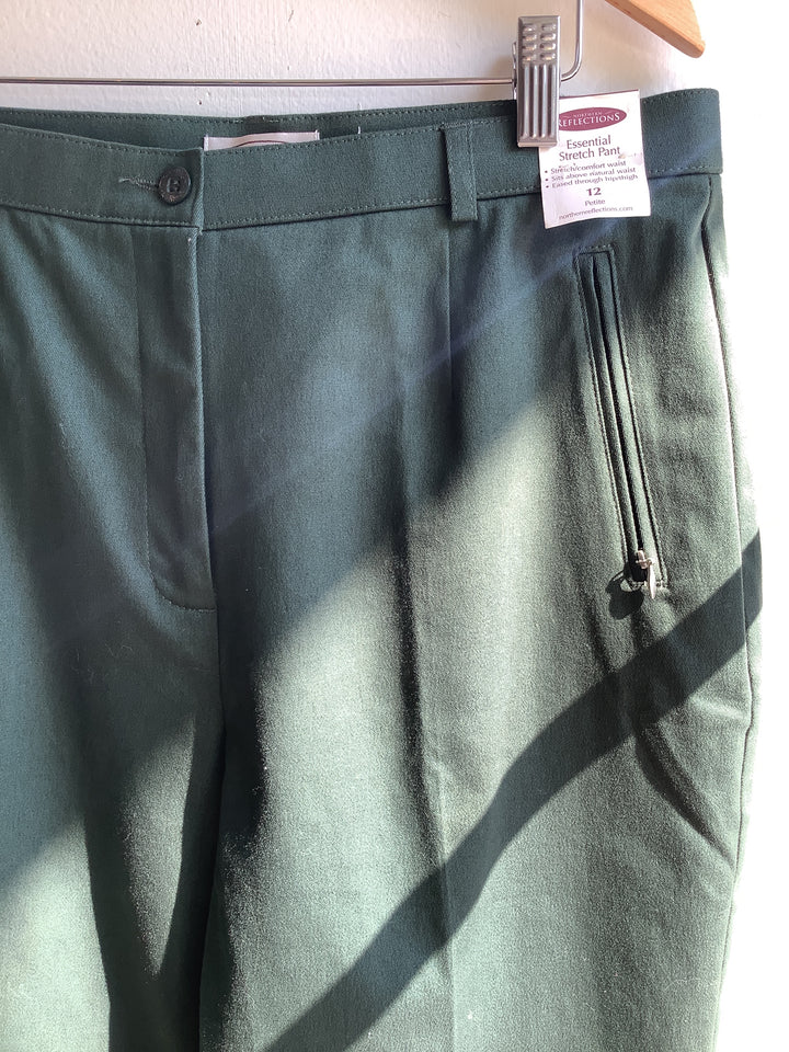 Northern Reflections Essentials Stretch Pants- Olive Green