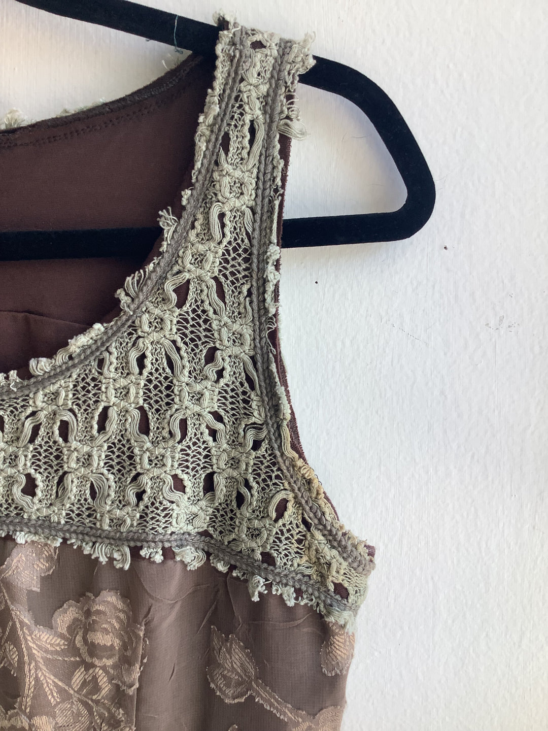 Boho Floral Overlay Dress