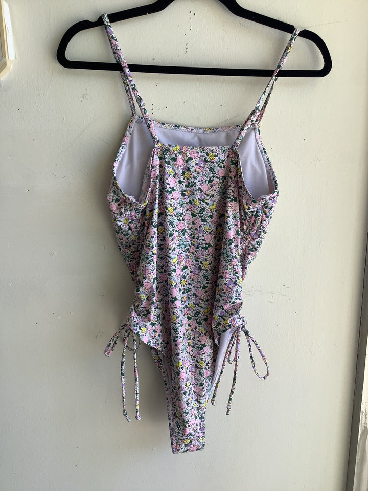 Floral One-Piece Swim Suit