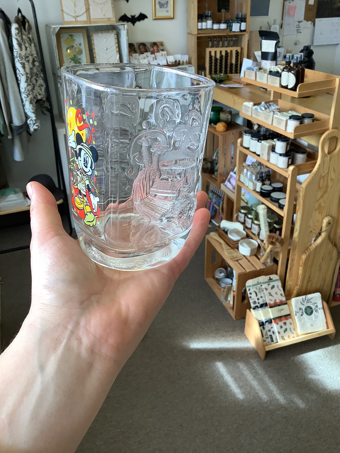 Vintage 2000 Mickey Glasses~Set of 3