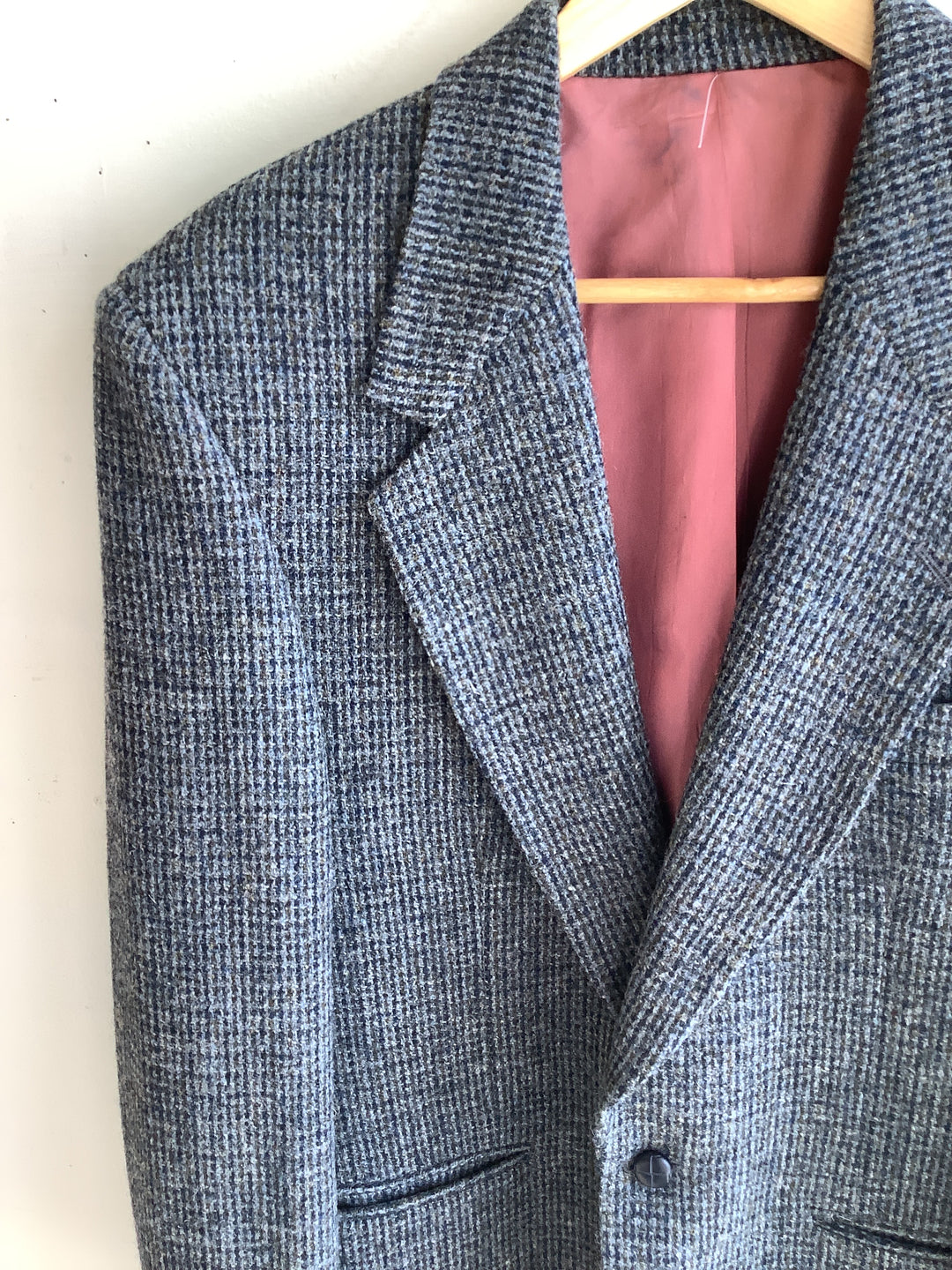 Vintage Grey Tweed Blazer