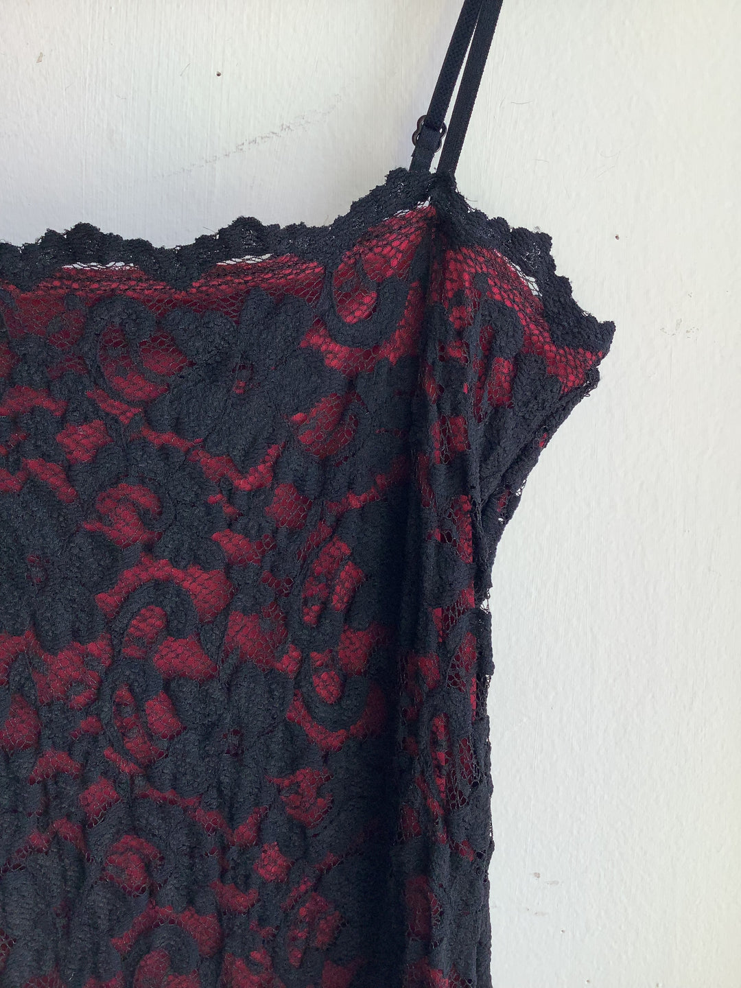 Le Château Lace Overlay Dress