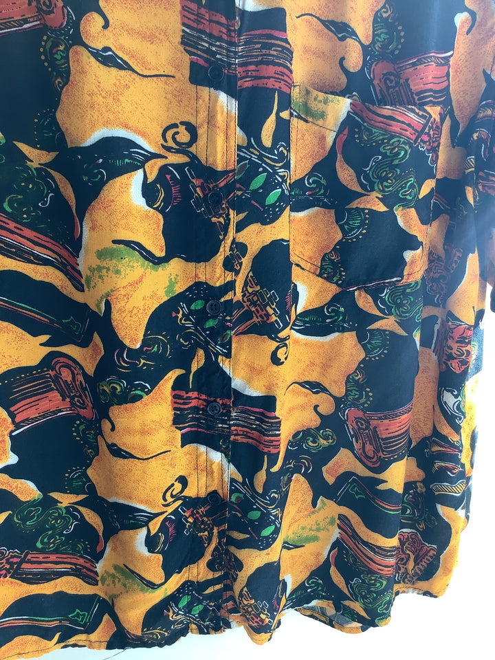 Vintage Cream Soda Printed Shirt
