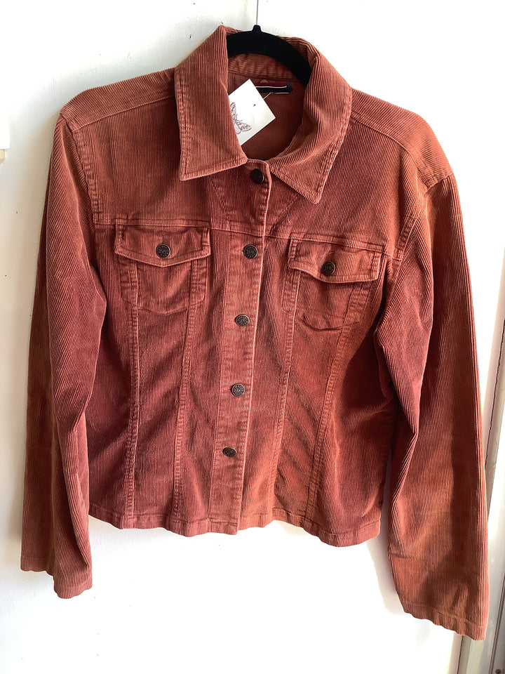Denver Hayes Rust Corduroy Jacket