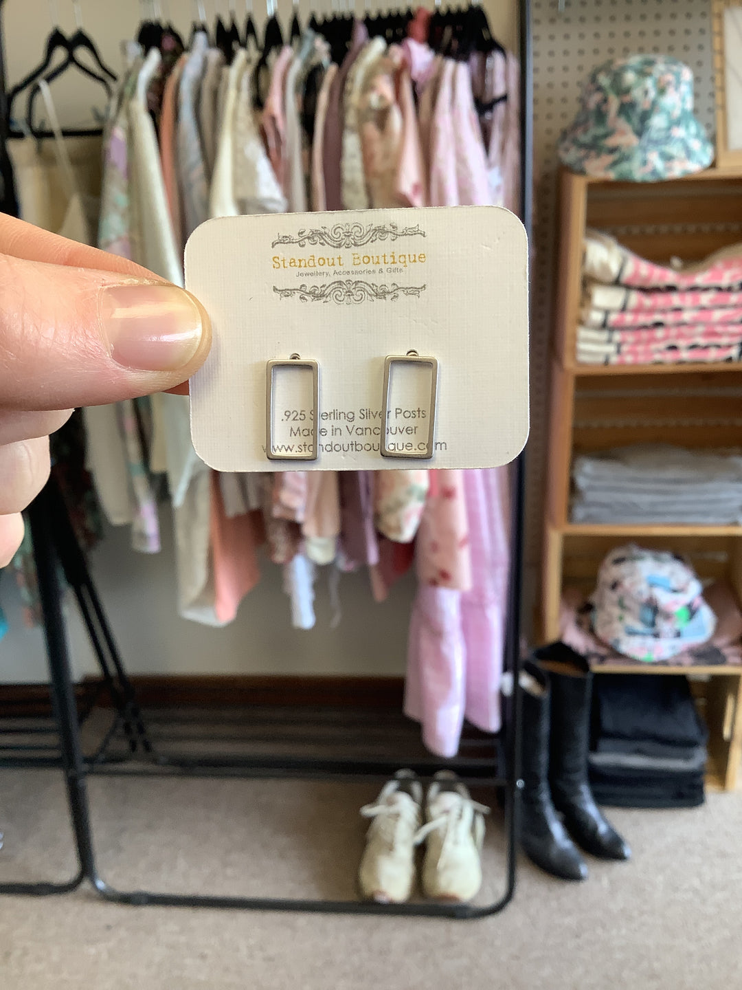 Standout Boutique Silver Neds Studs