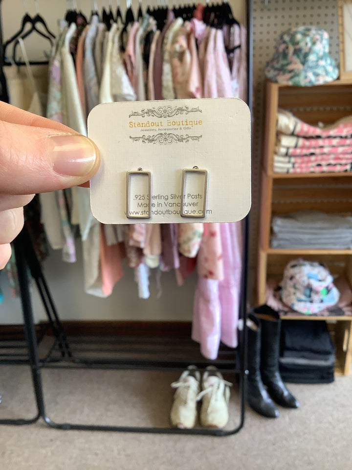 Standout Boutique Silver Neds Studs