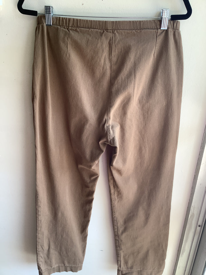 Relaxed Cotton Chino Pants