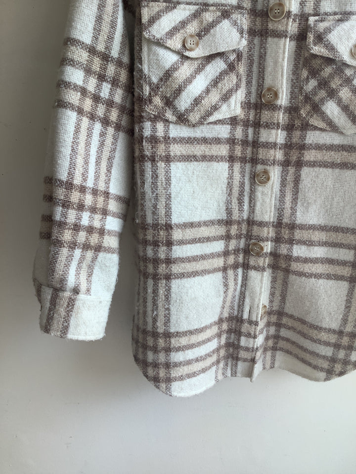 Kismet Plaid Wool Blend Jacket
