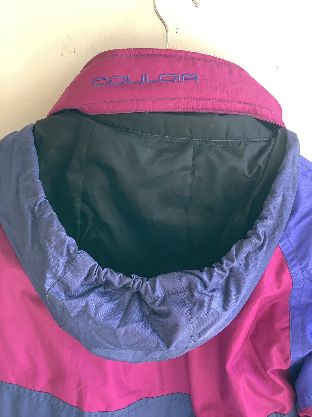 Vintage Colour block Ski Jacket