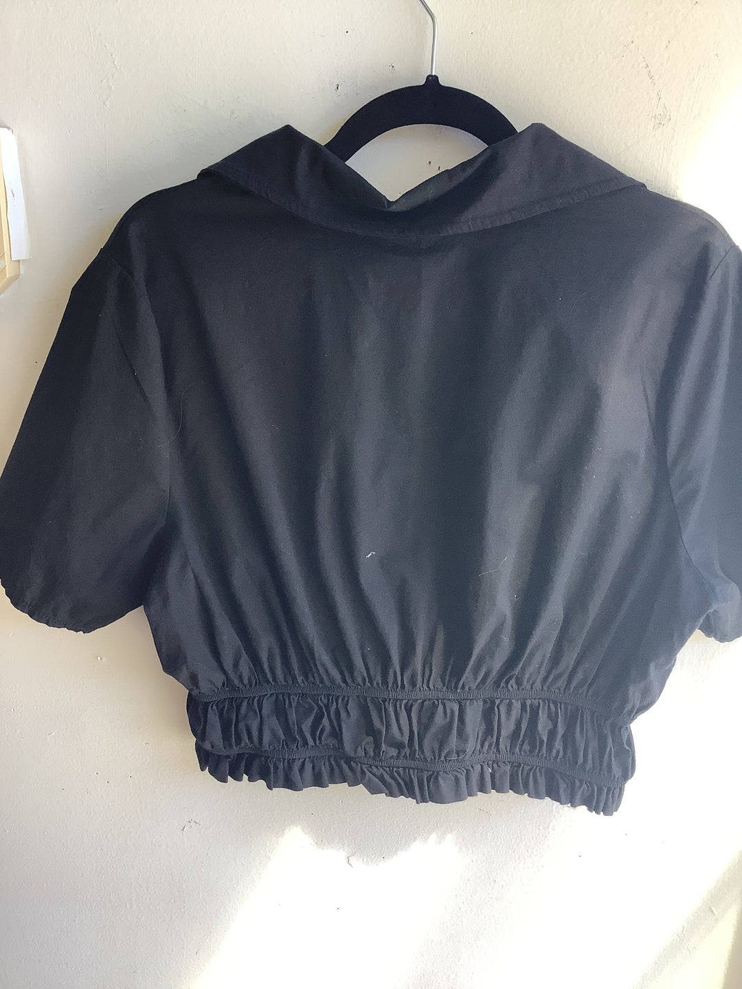 Italian Ruched Crop Top