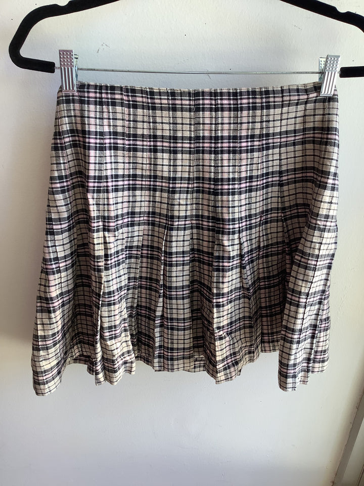Karuba Plaid Mini Skirt