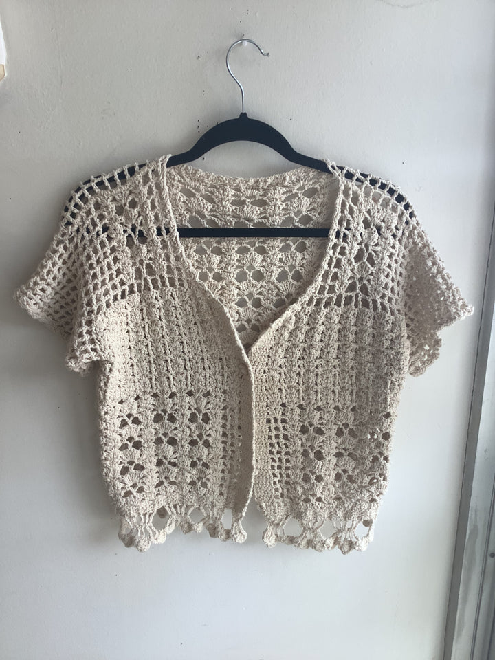 Meadow Lace Crochet Cardigan
