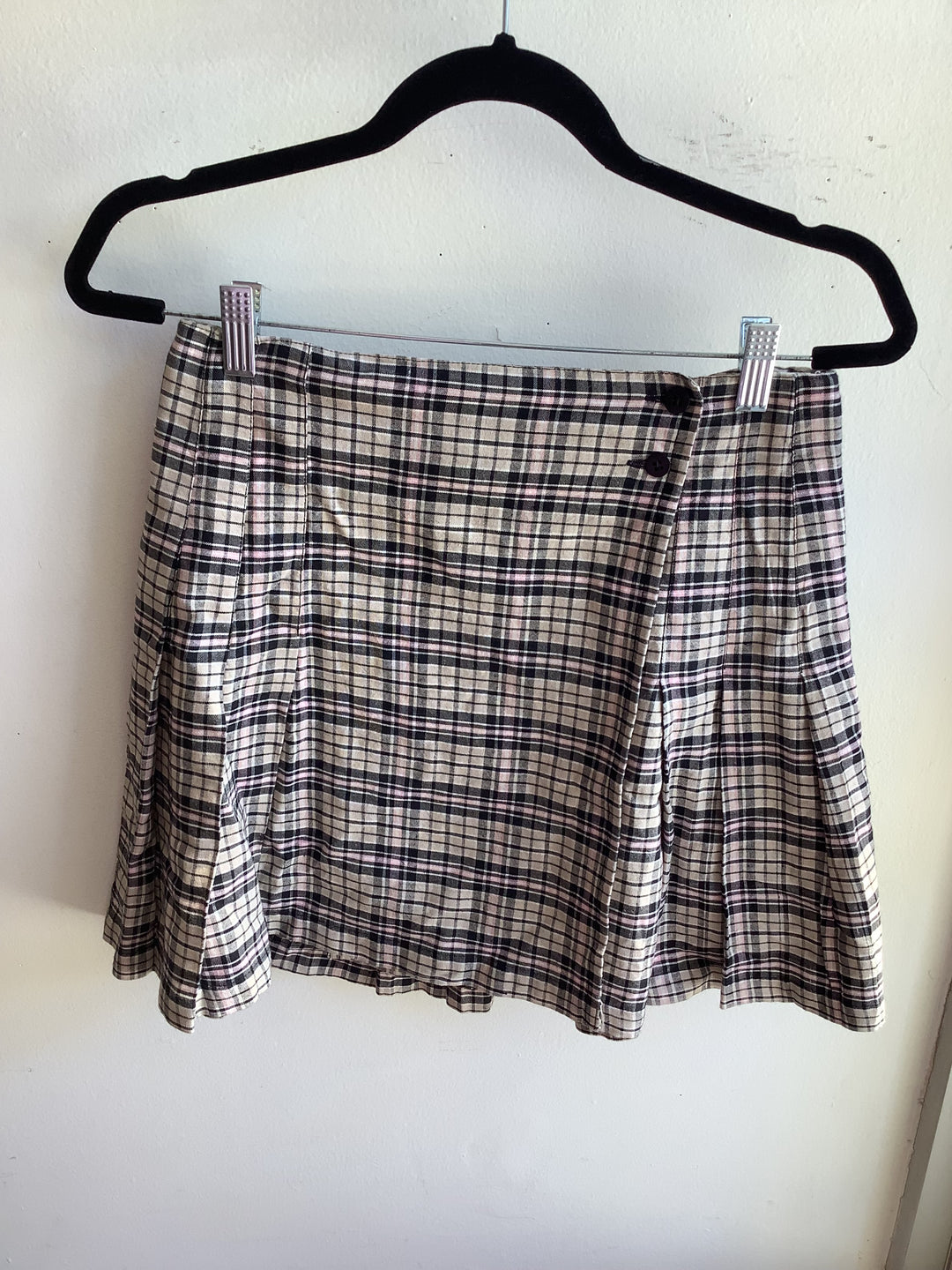 Karuba Plaid Mini Skirt