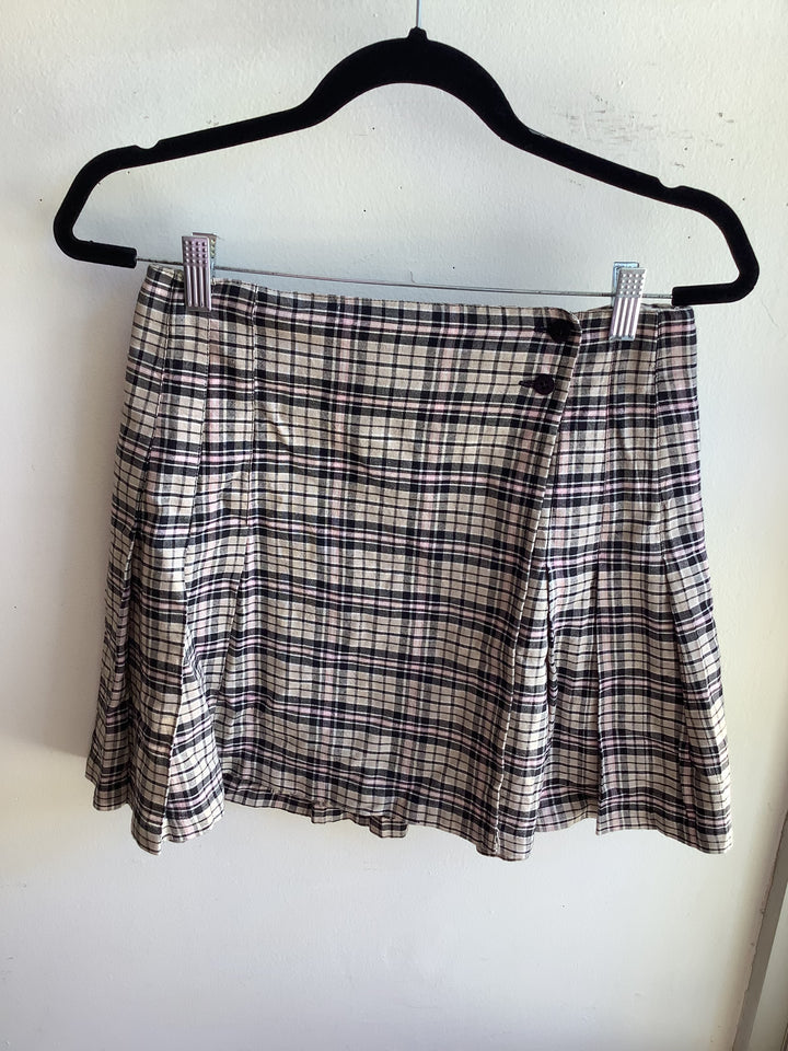 Karuba Plaid Mini Skirt