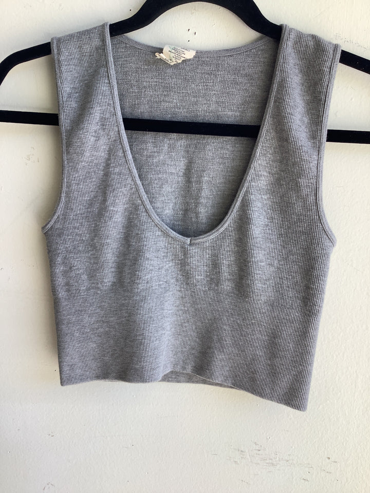 Cest Moi Bamboo Ribbed Tank