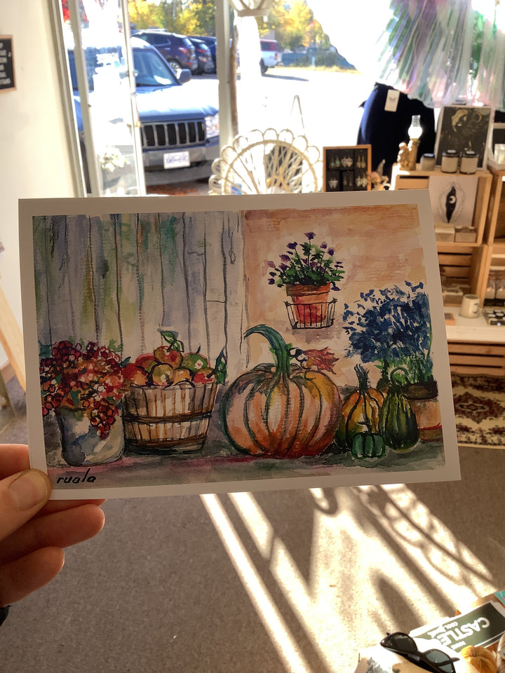 Harvest Still Life - Art by Ruala ( Fruitvale, BC)