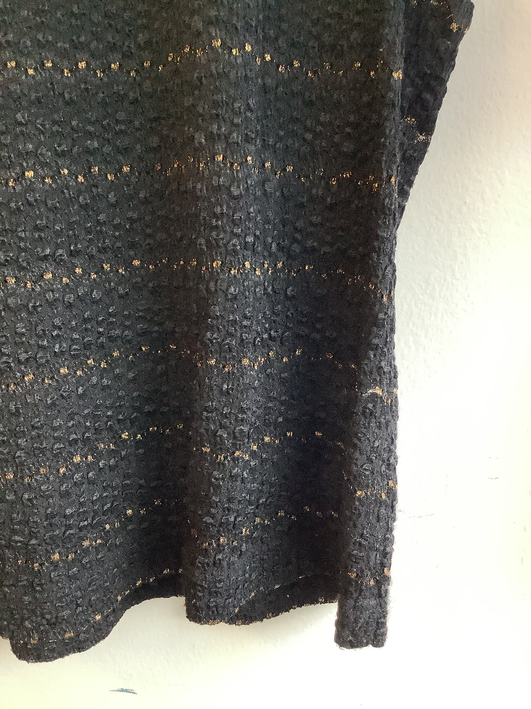 Vintage Starlight Knit Mock-Neck Tank