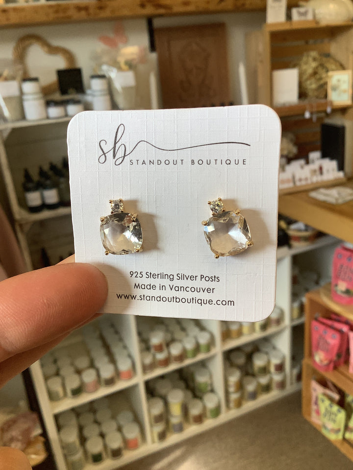 Standout Boutique Gold Cubella Studs