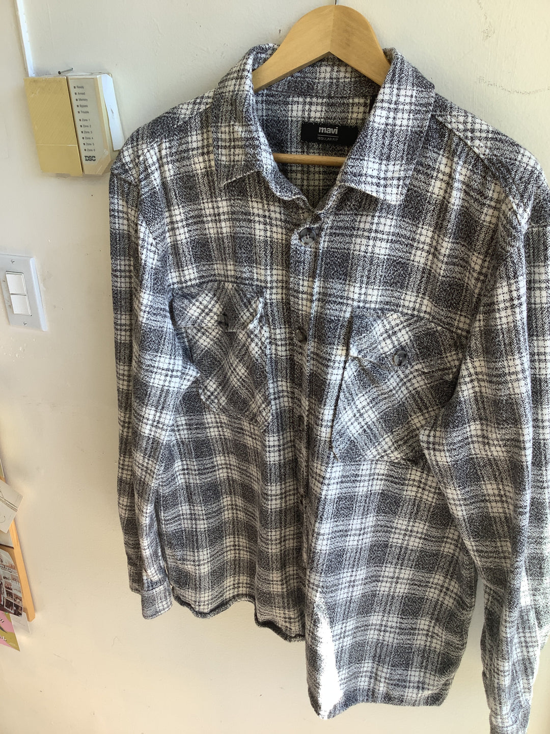 Mavi Plaid Shacket